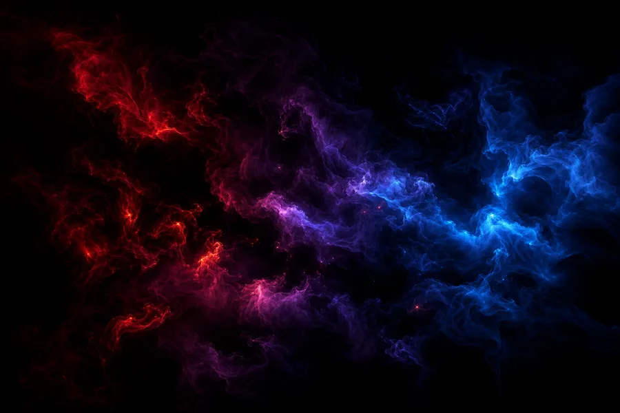 Black Purple Smoke Abstract Amoled Wallpaper  3 4K