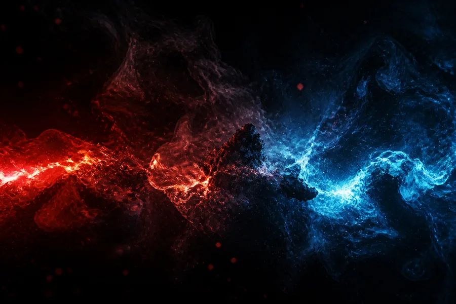 Black Purple Smoke Abstract Amoled Wallpaper  3 4K