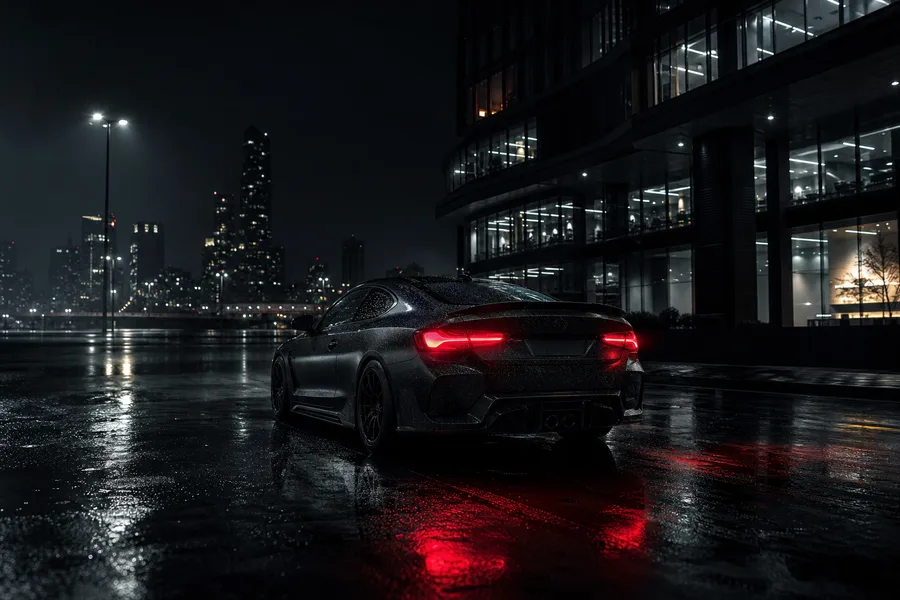 Bmw M Car Night Street Photography Cars Wallpaper  6 4K