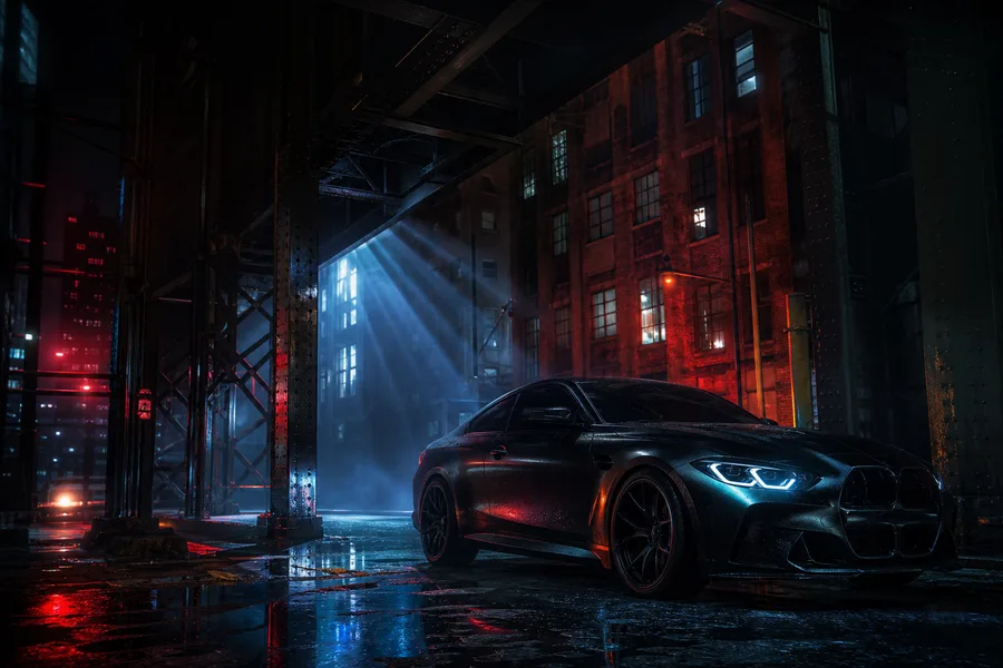 Bmw M Car Night Street Photography Cars Wallpaper  6 4K