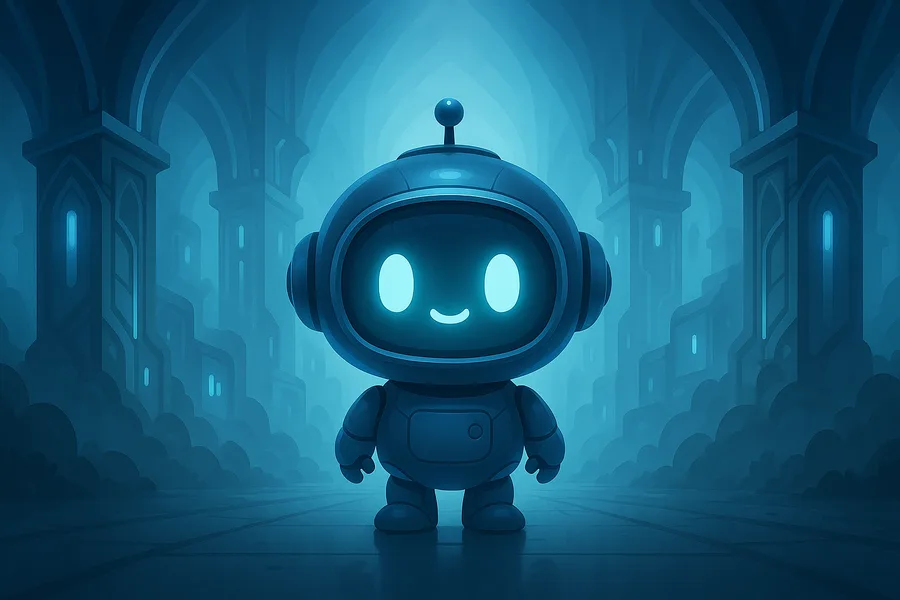 Cartoon Fantasy Forest With Glowing Lights Cartoon Wallpaper  7 4K