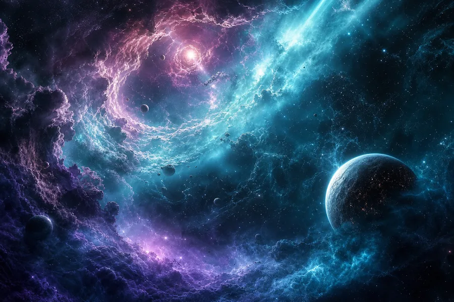 Cosmic Storm Nebula Space Wallpaper  8 4K