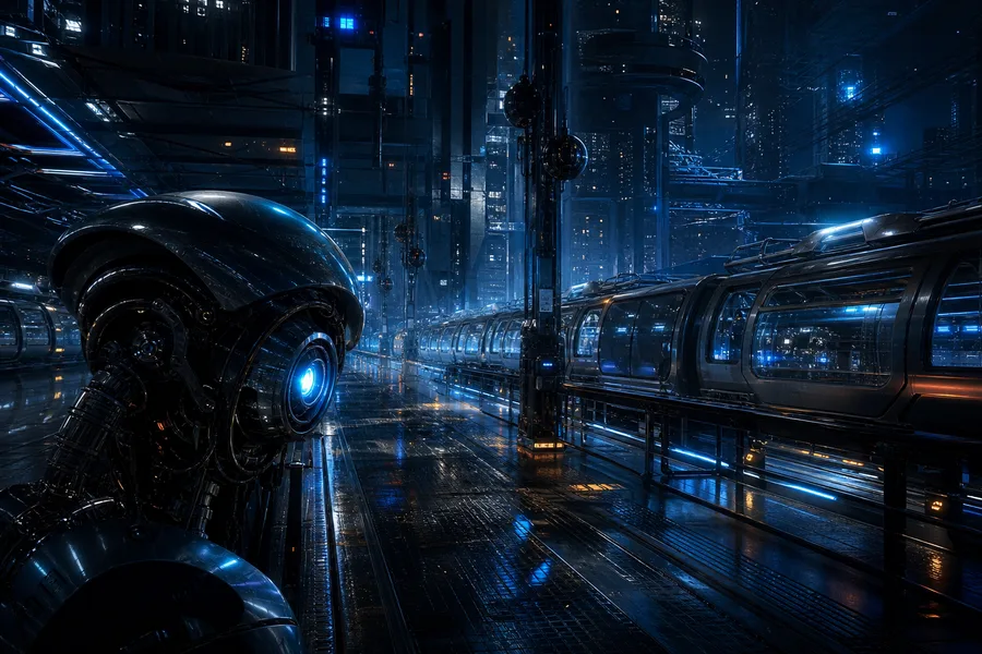 Cyberpunk Subway Station Cyberpunk Wallpaper  10 4K