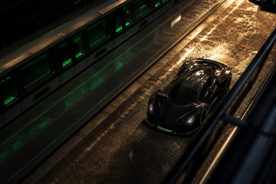 Cyberpunk Subway Station Supercars Wallpaper  10 4K