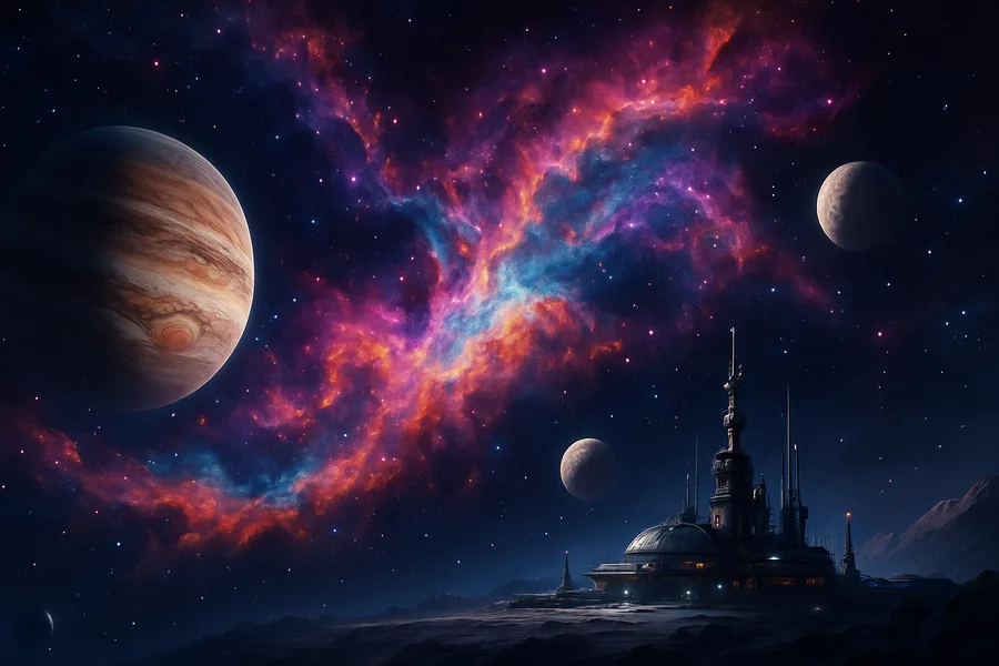 Deep Space Galaxy Nebula Space Wallpaper  1 4K