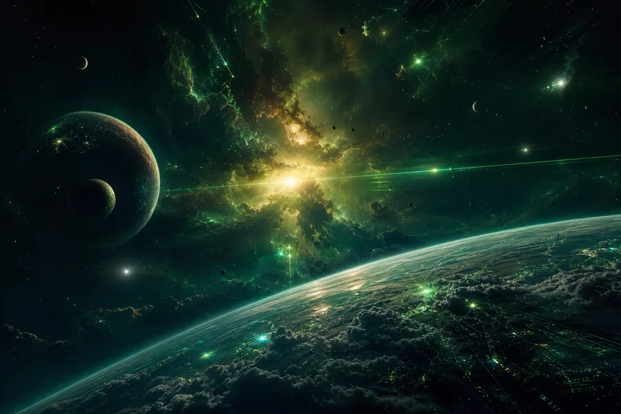 Deep Space Galaxy Nebula Space Wallpaper  1 4K