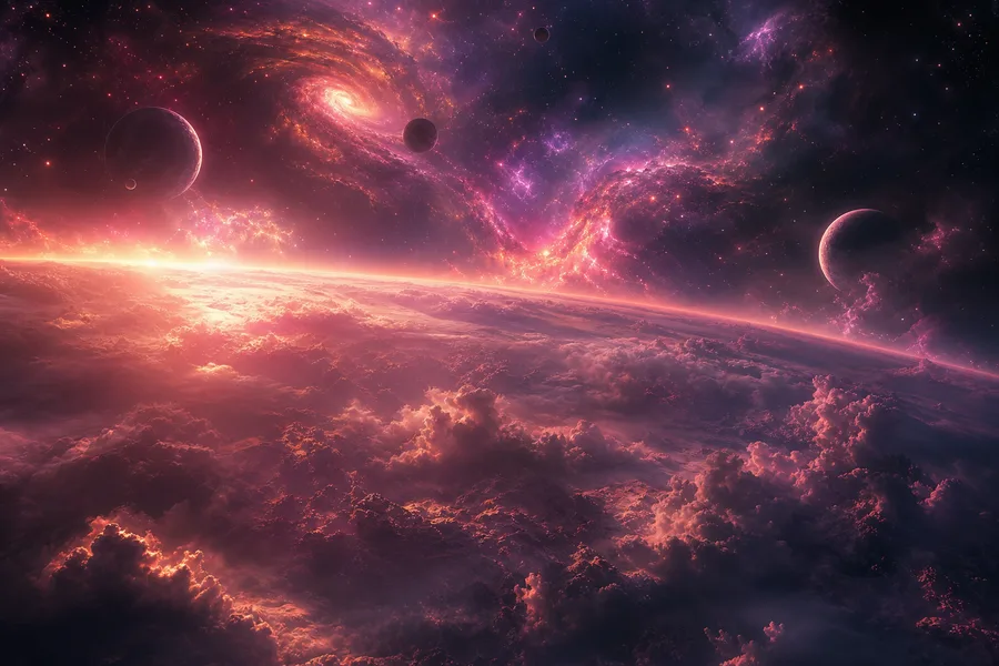 Deep Space Galaxy Nebula Space Wallpaper  1 4K