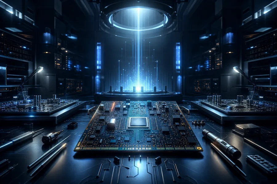 Engineering Desk With PCB Prototypes Electronics Wallpaper  7 4K