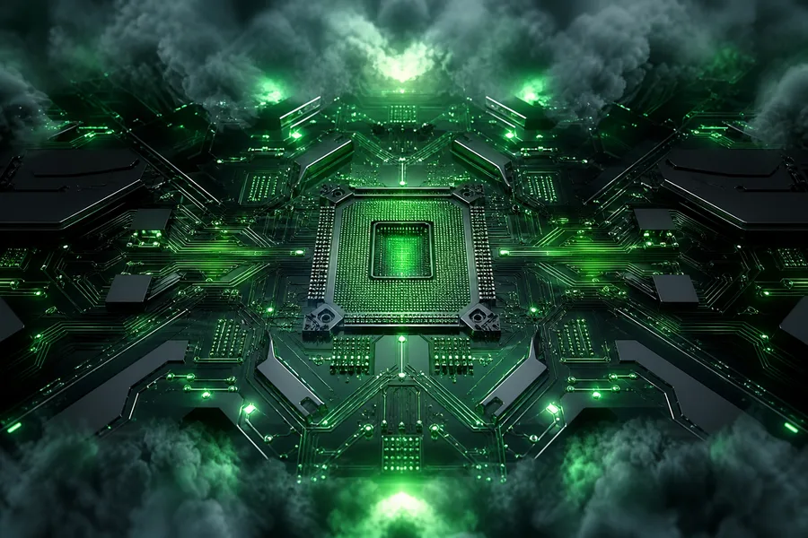 High Tech Motherboard Abstract Closeup Electronics Wallpaper  5 4K
