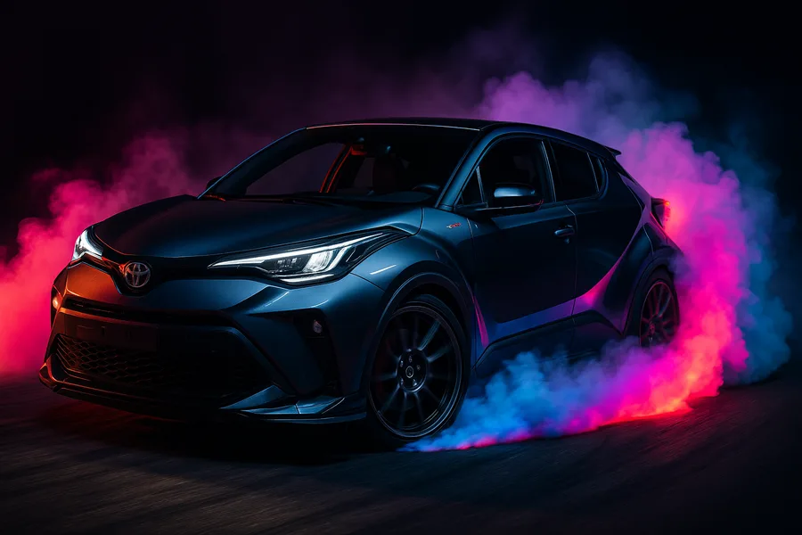 Jdm Drift Car Neon Smoke Cars Wallpaper  7 4K
