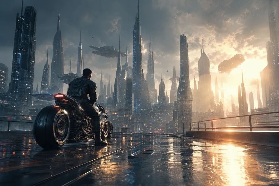 Neon Cyberpunk City In Rain Cyberpunk Wallpaper  1 4K
