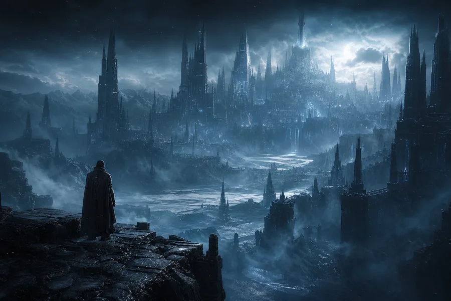 Open World Fantasy Landscape Game Style Gaming Wallpaper  18 4K