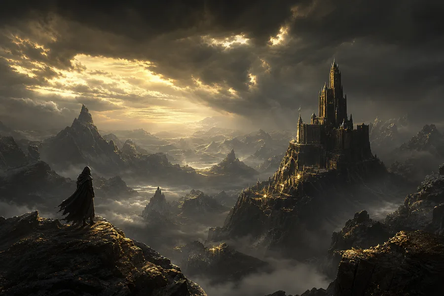 Open World Fantasy Landscape Game Style Gaming Wallpaper  8 4K
