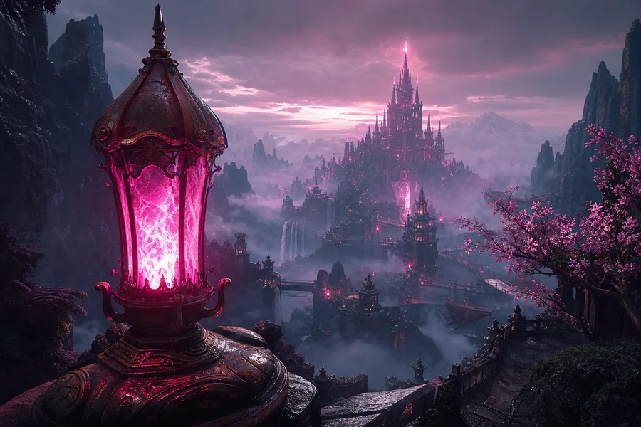 Open World Fantasy Landscape Game Style Gaming Wallpaper  8 4K