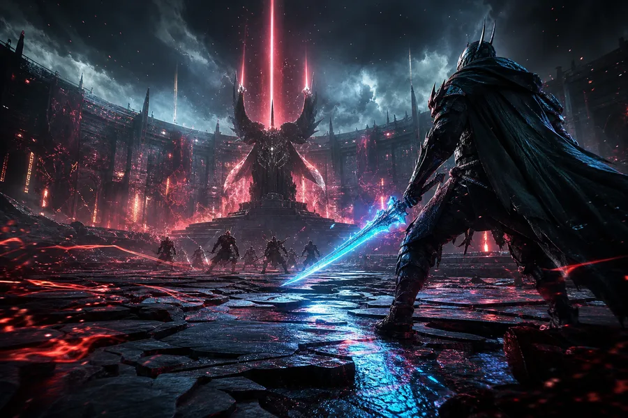 Open World Fantasy Landscape Game Style Gaming Wallpaper  8 4K