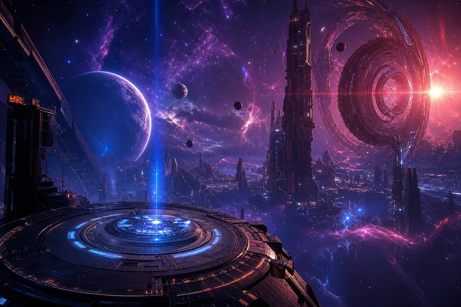 Purple Universe Stars Space Wallpaper  5 4K
