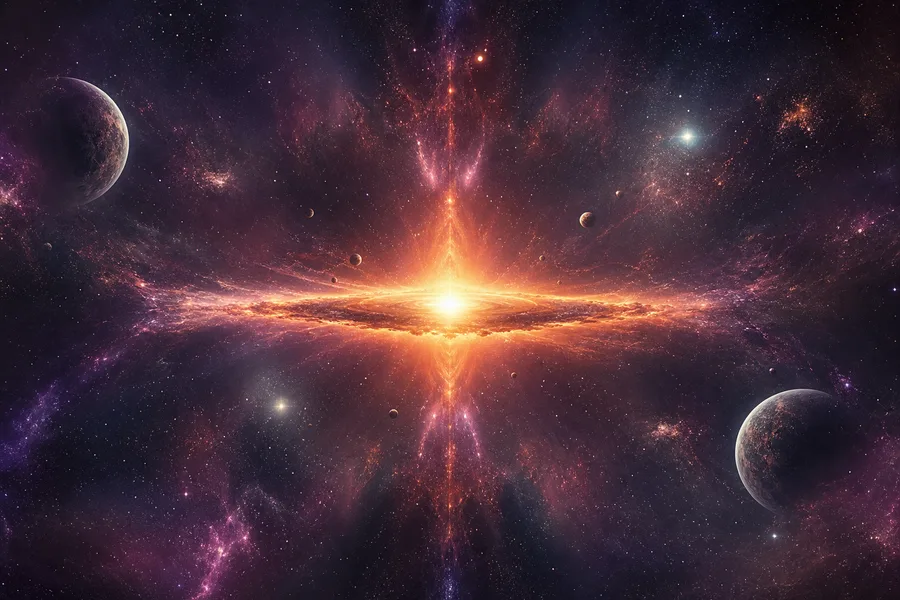 Purple Universe Stars Space Wallpaper  5 4K