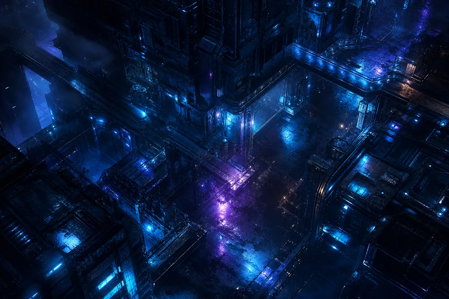 Rainy Neon Alley With Reflections Cyberpunk Wallpaper  4 4K