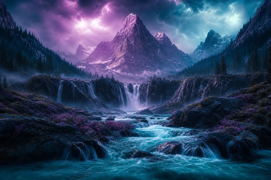 Wild River Canyon Nature Wallpaper 6 4K 2
