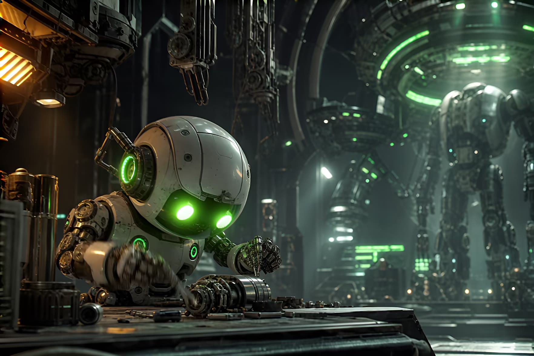 Kids Robots transforms to War Robots